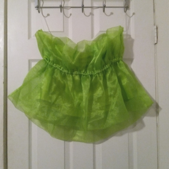 (Clearance) Julia by Love J Lime Green 💚 tube top - Picture 2 of 5